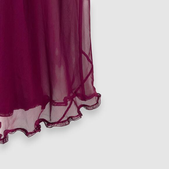 Vintage 90s Victoria's Secret Sheer Maxi Slip Size Large - Picture 3 of 5